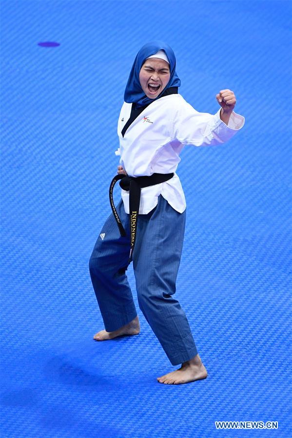 (SP)INDONESIA-JAKARTA-ASIAN GAMES-TAEKWONDO