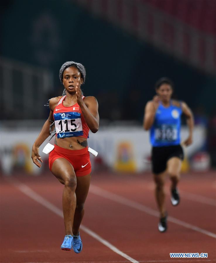 (SP)INDONESIA-JAKARTA-ASIAN GAMES-ATHLETICS-WOMEN'S 400M FINAL