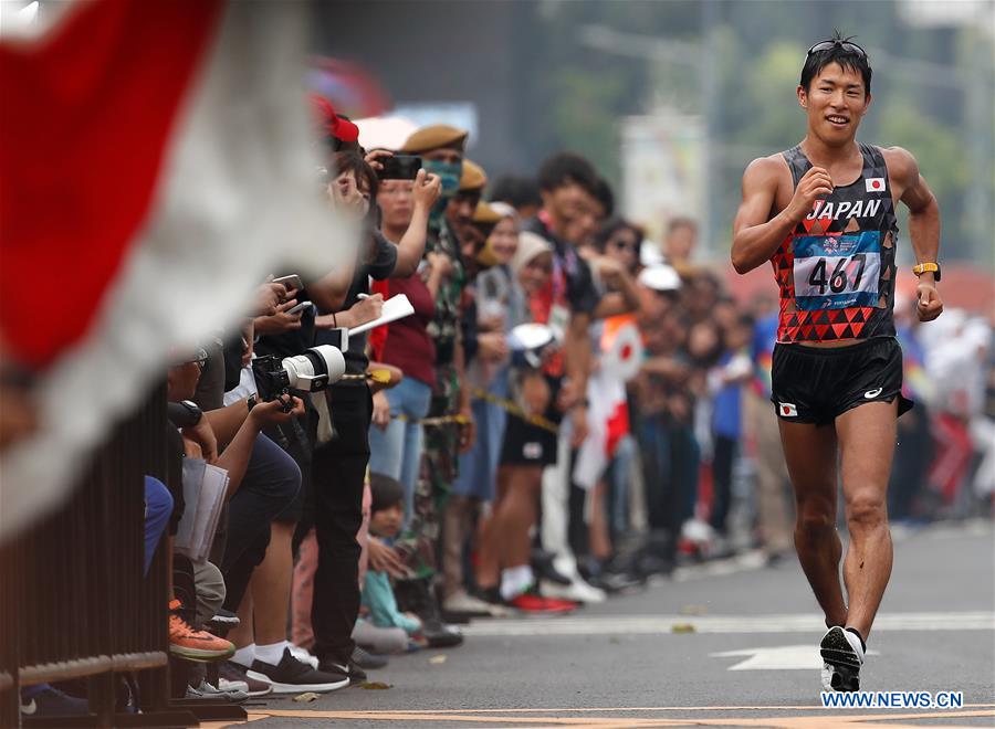 (SP)INDONESIA-JAKARTA-ASIAN GAMES-ATHLETICS-MEN'S 50KM WALK