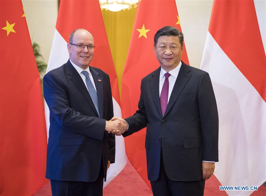 CHINA-BEIJING-XI JINPING-MONACO-TALKS (CN)