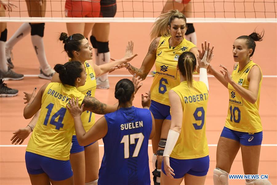 (SP)SWITZERLAND-MONTREUX-VOLLEYBALL-TURKEY VS BRAZIL