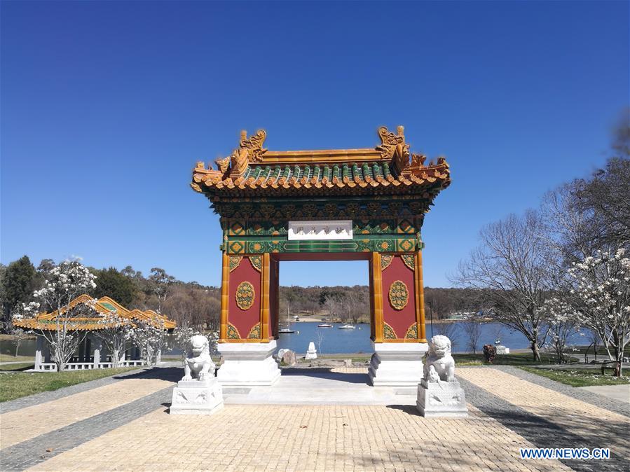 AUSTRALIA-CANBERRA-BEIJING GARDEN-SPRING