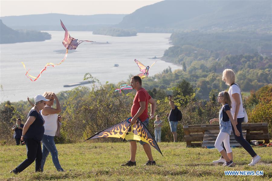 HUNGARY-ZEBEGENY-KITE FESTIVAL 