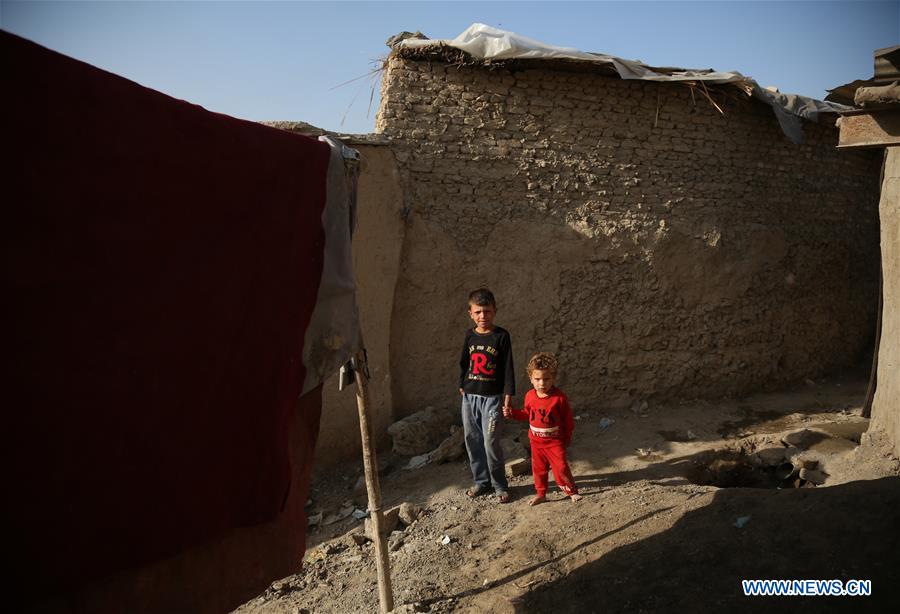 AFGHANISTAN-KABUL-DISPLACED CHILDREN