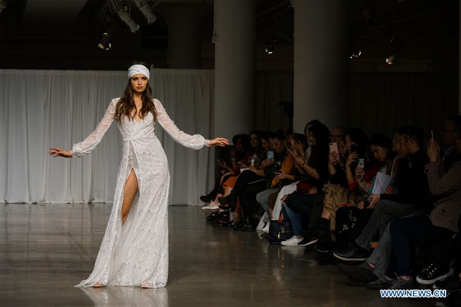 U.S.-NEW YORK-BRIDAL FASHION WEEK