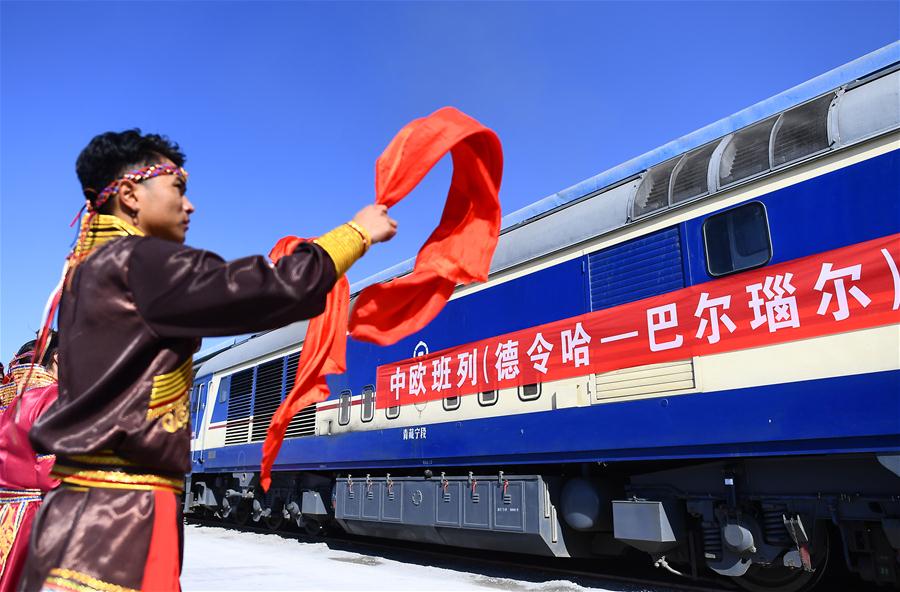 CHINA-QINGHAI-CHINA-EUROPE FREIGHT TRAIN-LAUNCH (CN)