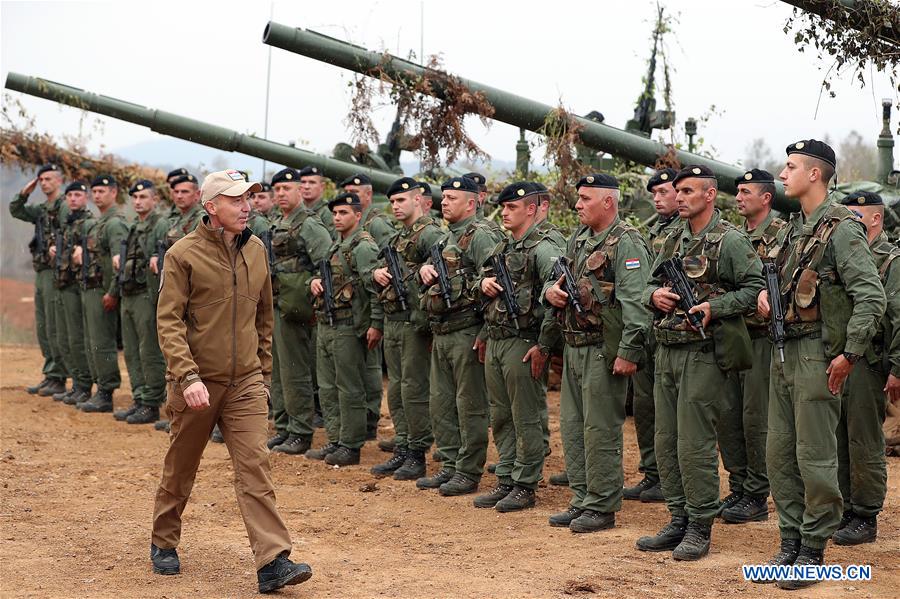 CROATIA-SLUNJ-MILITARY EXERCISE