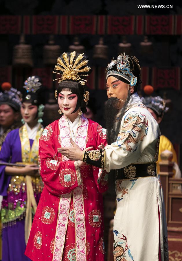 BRITAIN-LONDON-CHINA-PEKING OPERA-PERFORMANCE