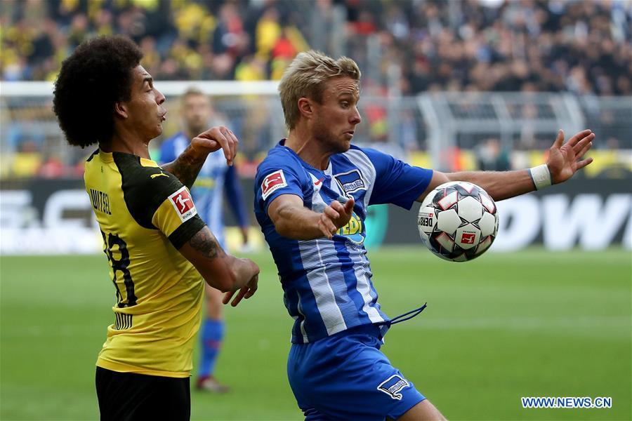 (SP)GERMANY-DORTMUND-SOCCER-BUNDESLIGA-BORUSSIA DORTMUND VS HERTHA BSC