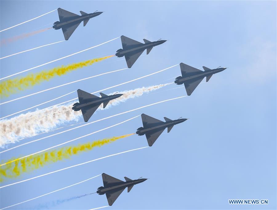 CHINA-GUANGDONG-ZHUHAI-AIRSHOW-OPENING-PERFORMANCE