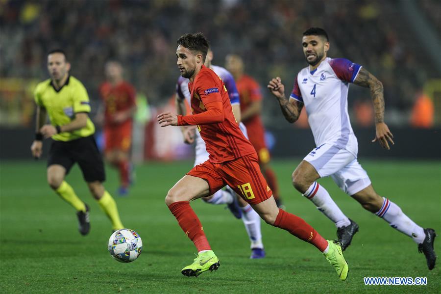 (SP)BELGIUM-BRUSSELS-SOCCER-UEFA NATIONS LEAGUE-BELGIUM VS ICELAND