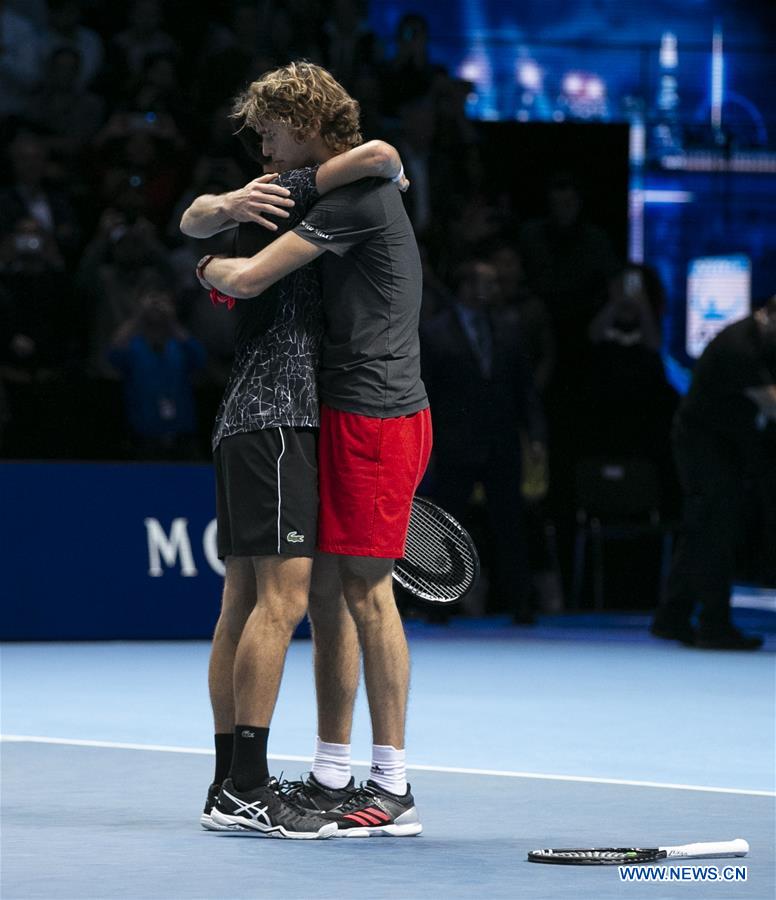 (SP)BRITAIN-LONDON-TENNIS-ATP FINALS-FINAL