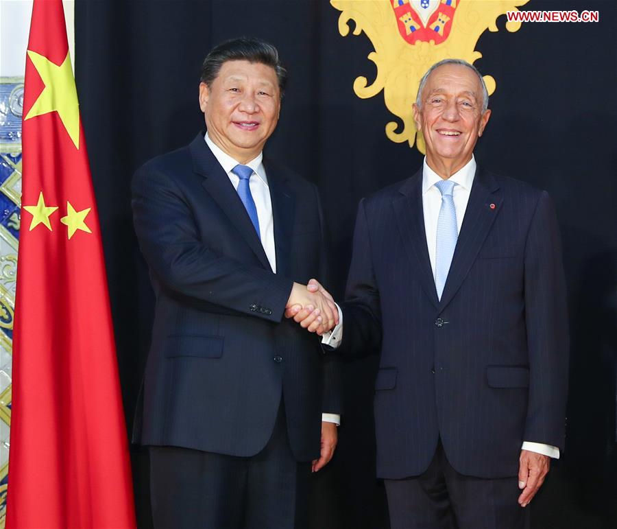 PORTUGAL-CHINA-PRESIDENTS-TALKS