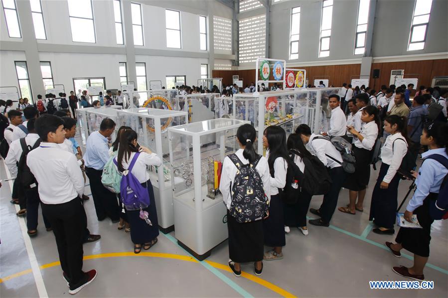 CAMBODIA-PHNOM PENH-CHINA-MUSEUM-EXHIBITION