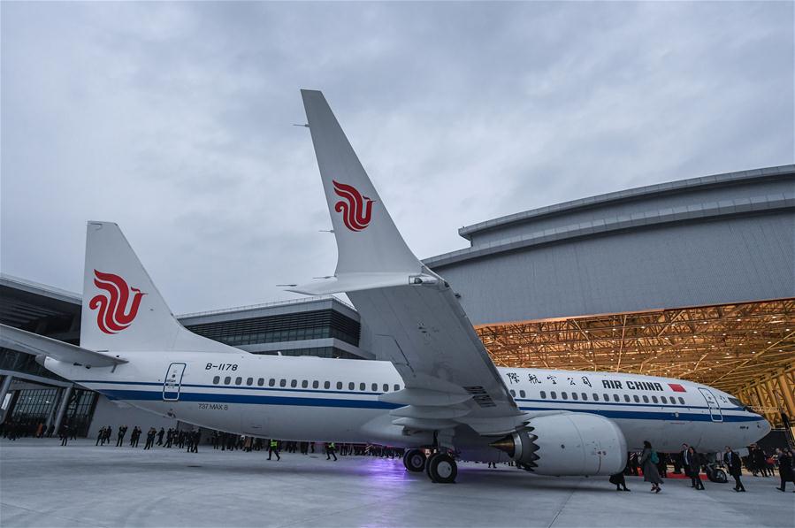 CHINA-ZHEJIANG-ZHOUSHAN-BOEING-AIRPLANE-DELIVERY (CN)