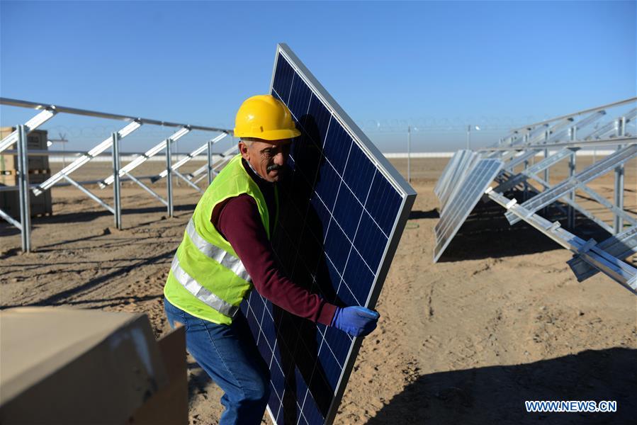 AFGHANISTAN-KANDAHAR-SOLAR POWER PLANT-CONSTRUCTION