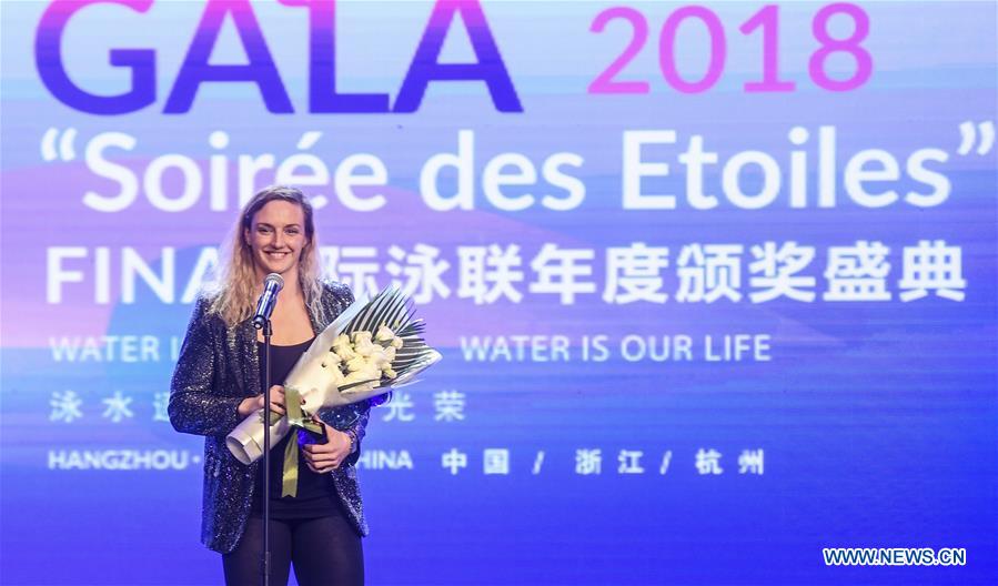 (SP)CHINA-HANGZHOU-SWIMMING-FINA WORLD AQUATICS GALA 2018