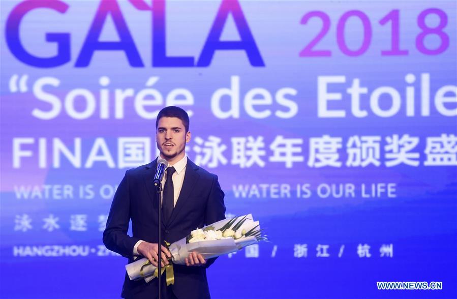 (SP)CHINA-HANGZHOU-SWIMMING-FINA WORLD AQUATICS GALA 2018