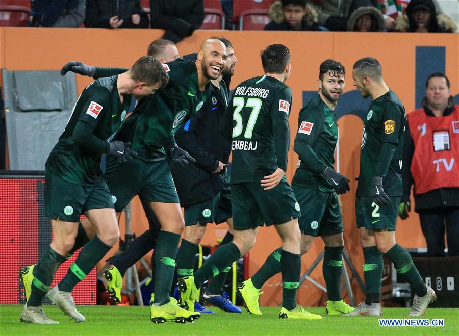 (SP)GERMANY-AUGSBURG-BUNDESLIGA-AUGSBURG VS WOLFSBURG