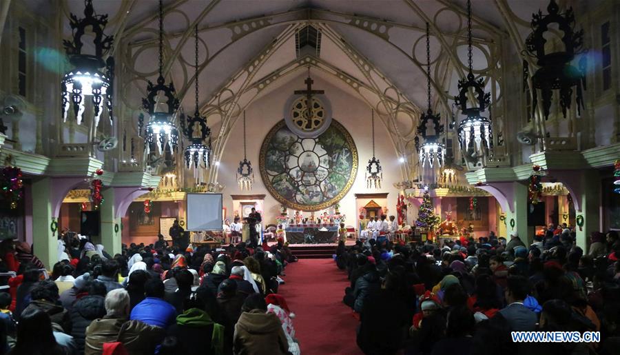 NEPAL-LALITPUR-CHRISTMAS EVE