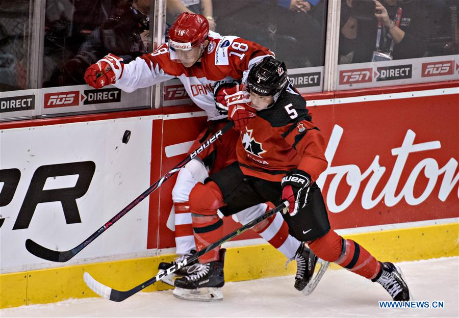 (SP)CANADA-VANCOUVER-INTERNATIONAL-ICE HOCKEY-IIHF WORLD JUNIOR CHAMPIONSHIP-CANADA VS DENMARK