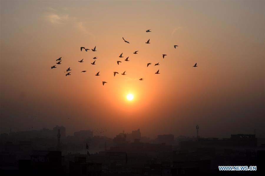 PAKISTAN-PESHAWAR-LAST SUNSET OF 2018