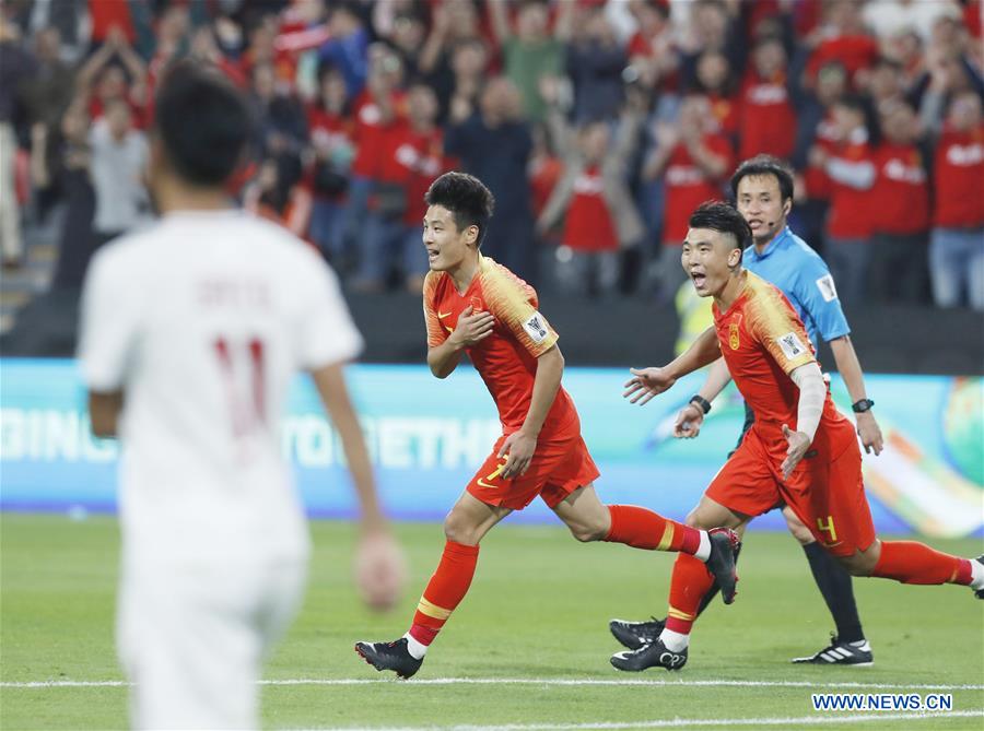 (SP)UAE-ABU DHABI-SOCCER-AFC ASIAN CUP 2019-GROUP C-CHN VS PHI