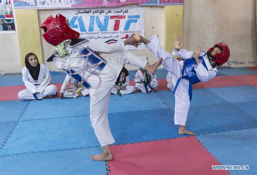 (SP)AFGHANISTAN-HERAT-TAEKWONDO CLUB