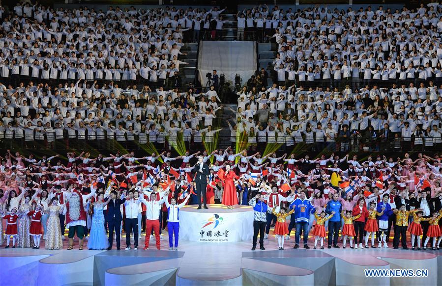 (SP)CHINA-BEIJING-CHINA FINLAND YEAR OF WINTER SPORTS-OPENING CEREMONY