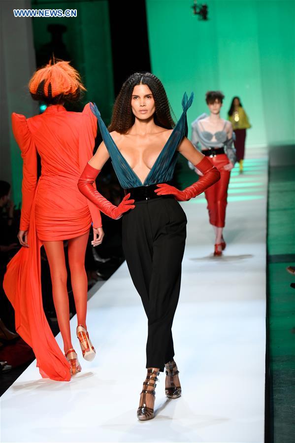 FRANCE-PARIS-FASHION WEEK-HAUTE COUTURE-JEAN PAUL GAULTIER