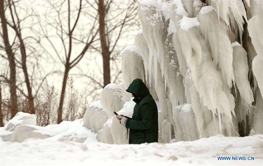 U.S.-CHICAGO-COLD WEATHER