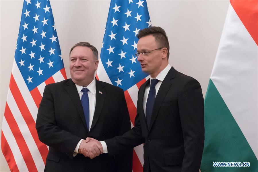 HUNGARY-BUDAPEST-U.S.-SECRETARY OF STATE-VISIT