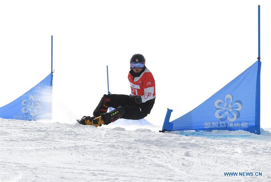 (SP)CHINA-HEBEI-ZHANGJIAKOU-FIS SNOWBOARD-PARALLEL SLALOM(CN)