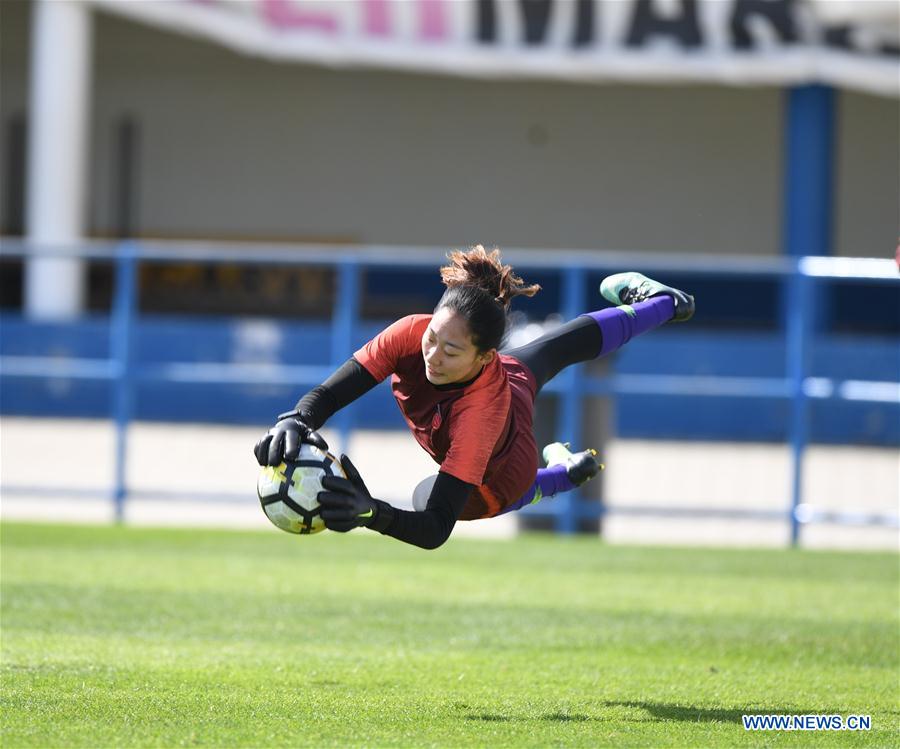 (SP)PORTUGAL-ALBUFEIRA-SOCCER-ALGARVE CUP-CHN-TRAINING SESSION