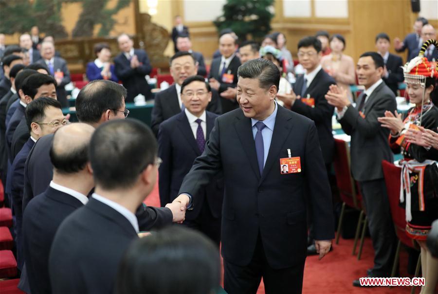 (TWO SESSIONS)CHINA-BEIJING-XI JINPING-NPC-DELIBERATION (CN)