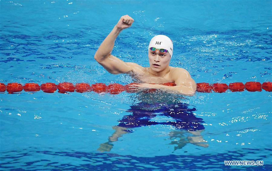 (SP)CHINA-QINGDAO-SWIMMING-NATIONAL CHAMPIONSHIPS-SUN YANG