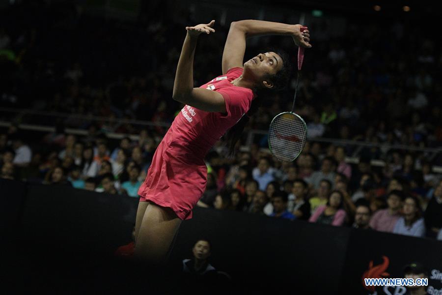 (SP)SINGAPORE-BADMINTON-SINGAPORE OPEN-SEMIFINAL