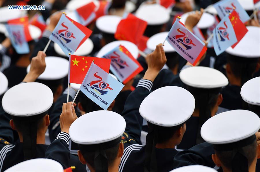 CHINA-SHANDONG-QINGDAO-MILITARY MUSIC DISPLAY (CN)