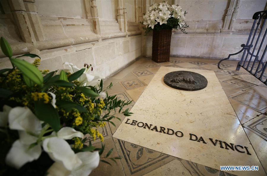 FRANCE-AMBOISE-LEONARDO DA VINCI-DEATH-ANNIVERSARY