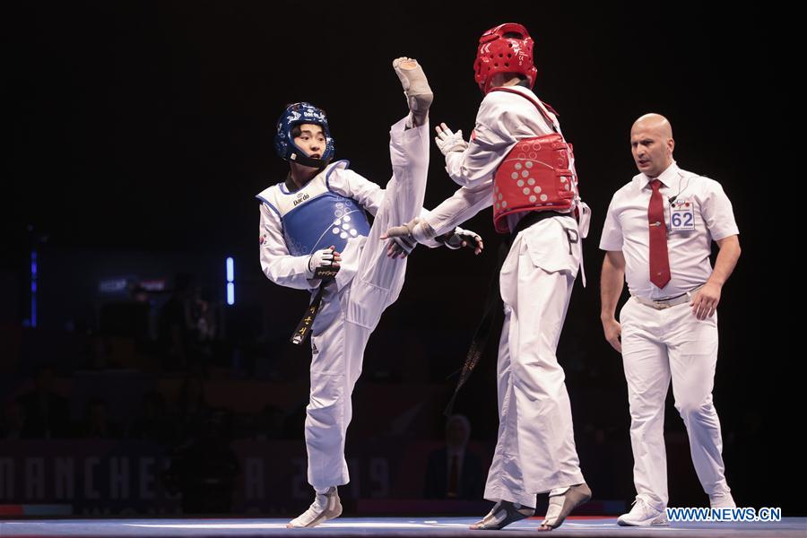 (SP) BRITAIN-MANCHESTER-TAEKWONDO-WORLD CHAMPIONSHIP-DAY 3