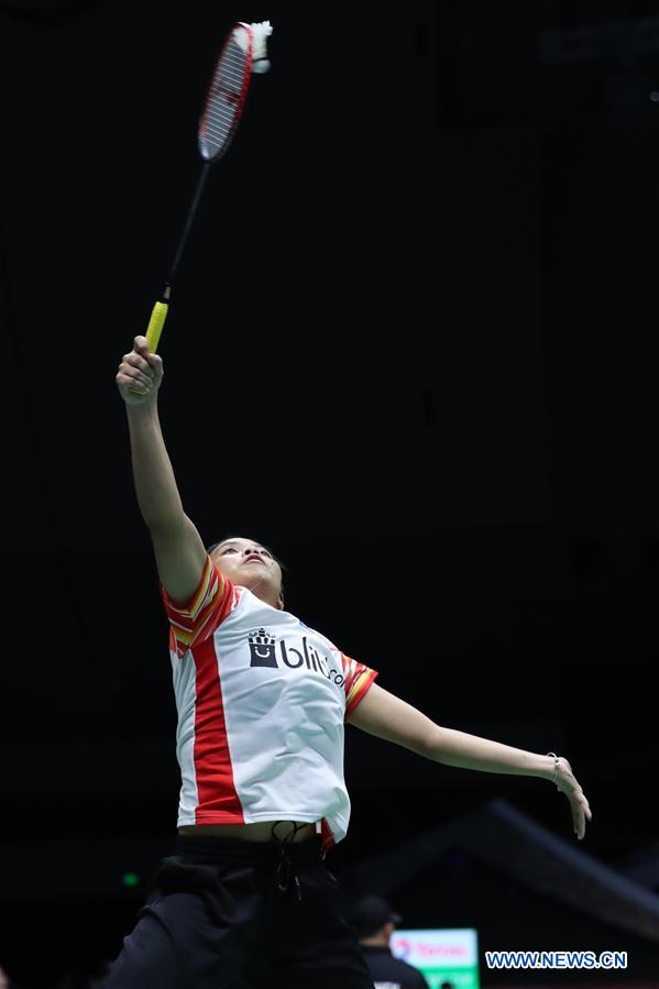 (SP)CHINA-NANNING-BADMINTON-TOTAL BWF SUDIRMAN CUP 2019-INDONESIA VS ENGLAND (CN)