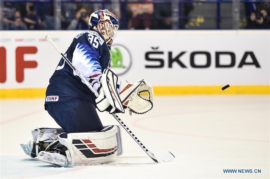 (SP)SLOVAKIA-KOSICE-ICE HOCKEY-IIHF-WORLD CHAMPIONSHIP-GROUP A-GER VS USA