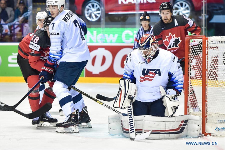 (SP)SLOVAKIA-KOSICE-ICE HOCKEY-IIHF-WORLD CHAMPIONSHIP-GROUP A-CAN VS USA