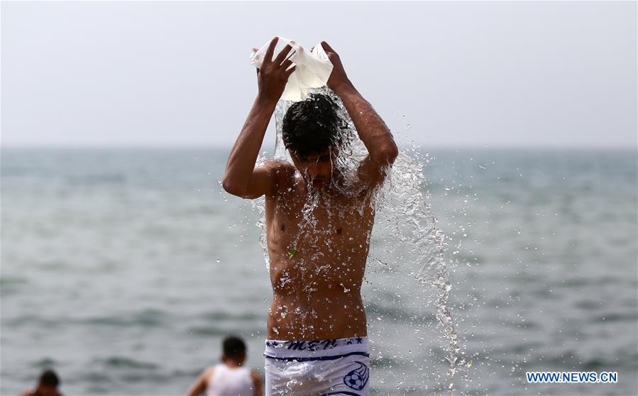 MIDEAST-GAZA-SUMMER-WEATHER