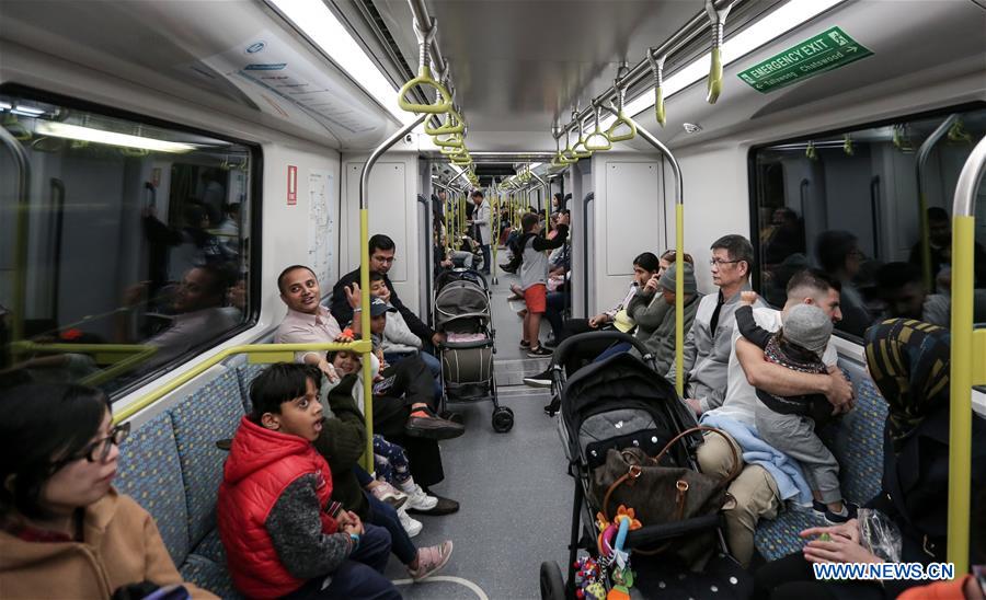 AUSTRALIA-SYDNEY-METRO-DRIVERLESS TRAIN