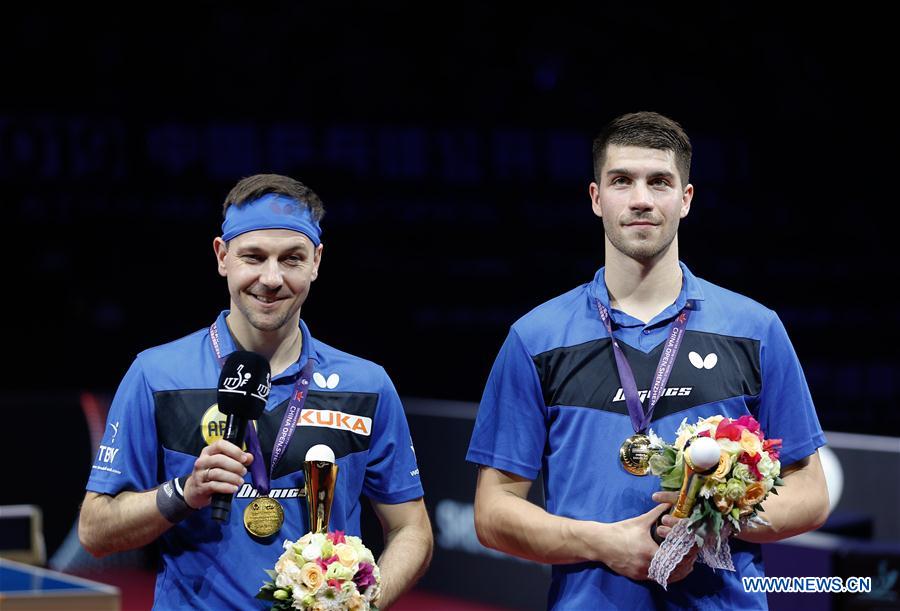 (SP)CHINA-SHENZHEN-TABLE TENNIS-CHINA OPEN-MEN'S DOUBLES (CN)