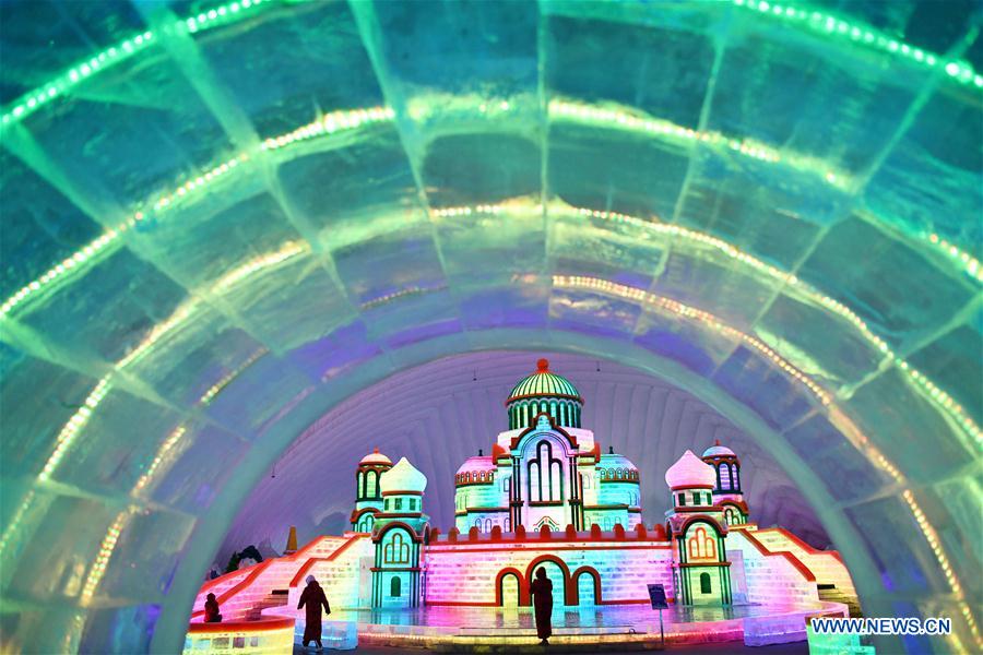 CHINA-HEILONGJIANG-HARBIN-ICE-SNOW THEME PARK (CN)