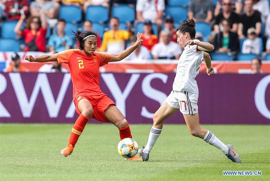 (SP)FRANCE-LE HAVRE-2019 FIFA WOMEN'S WORLD CUP-GROUP B-CHINA-SPAIN