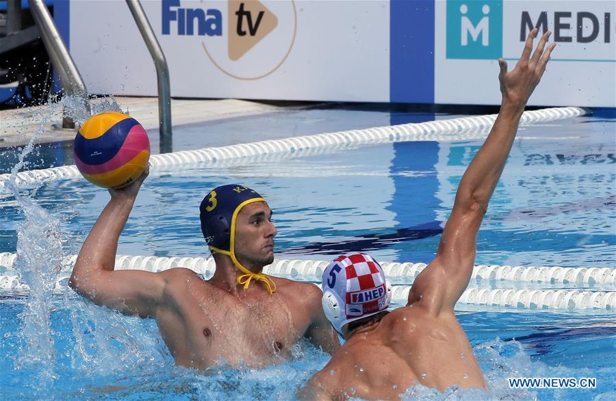 (SP)SERBIA-BELGRADE-WATER POLO-CROATIA VS KAZAKHSTAN