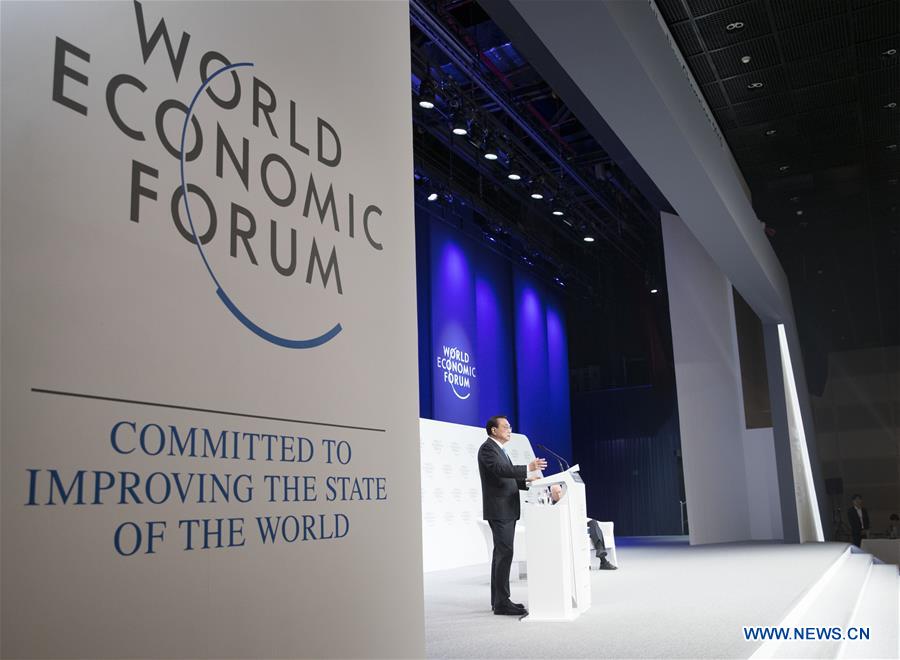 CHINA-DALIAN-LI KEQIANG-SUMMER DAVOS FORUM-OPENING (CN)